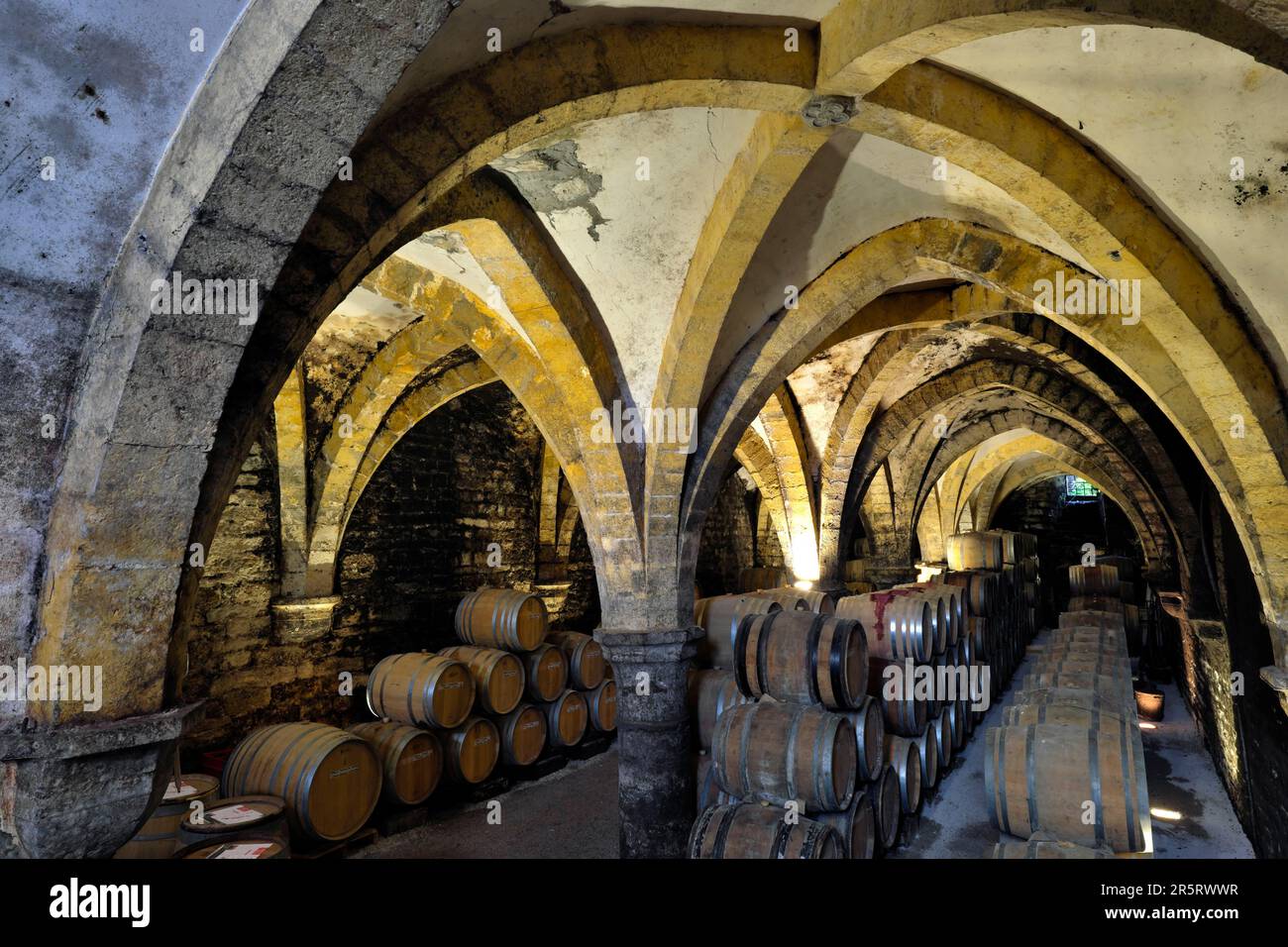 France, Jura, Arbois, Rue de Bourgogne,