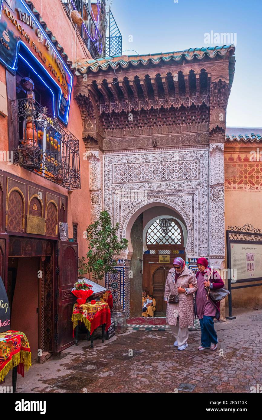 Morocco, Marrakesh, imperial city, the medina (UNESCO World