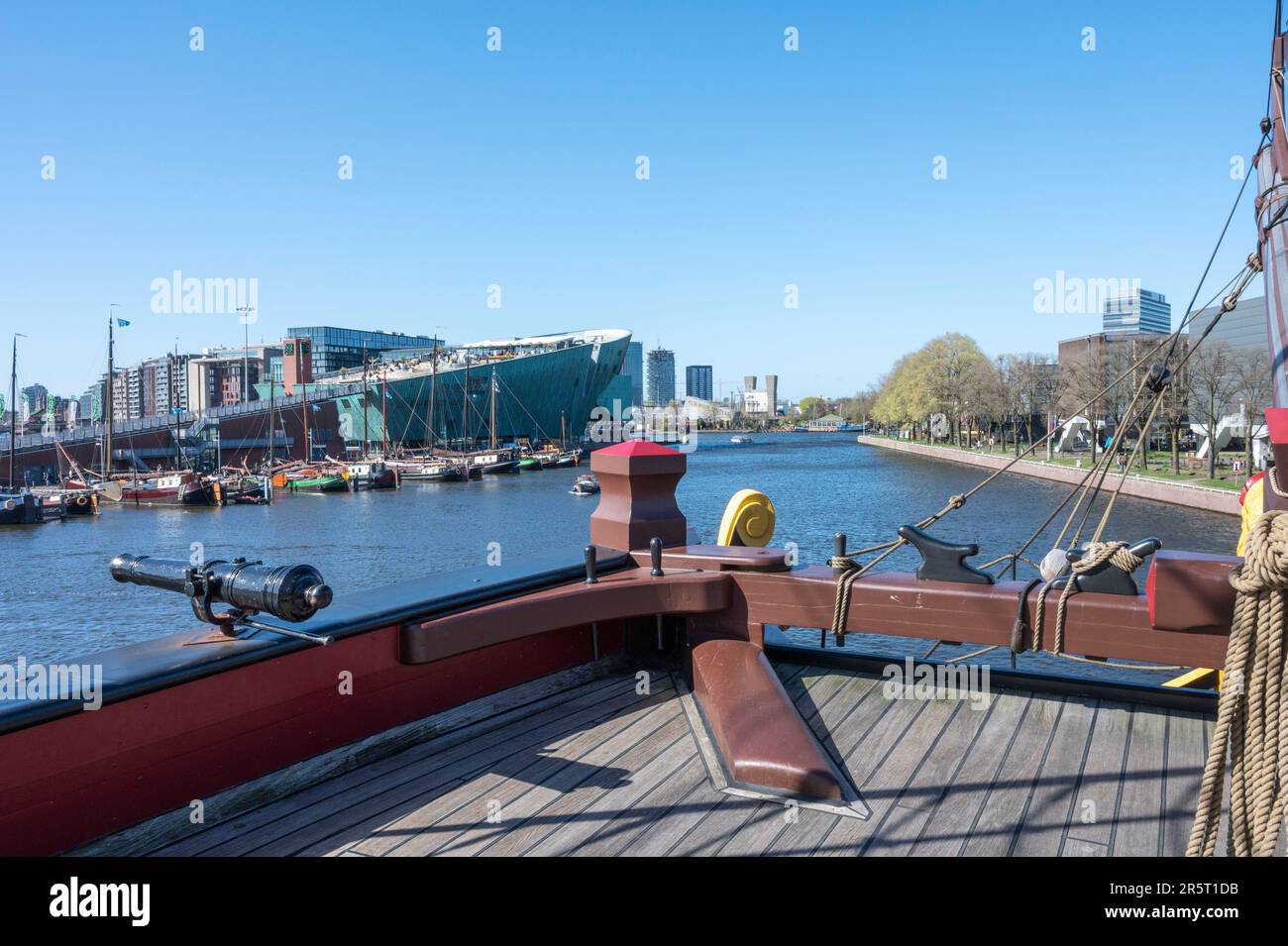 Netherlands, Amsterdam, downtown, the Maritime Museum (Het Scheepvaart ...
