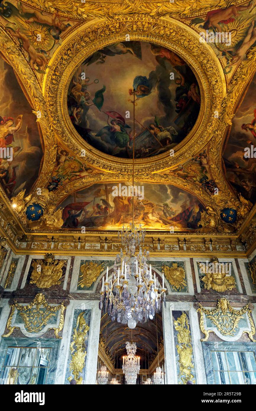 France, Yvelines, Versailles, palace of Versailles listed as World ...