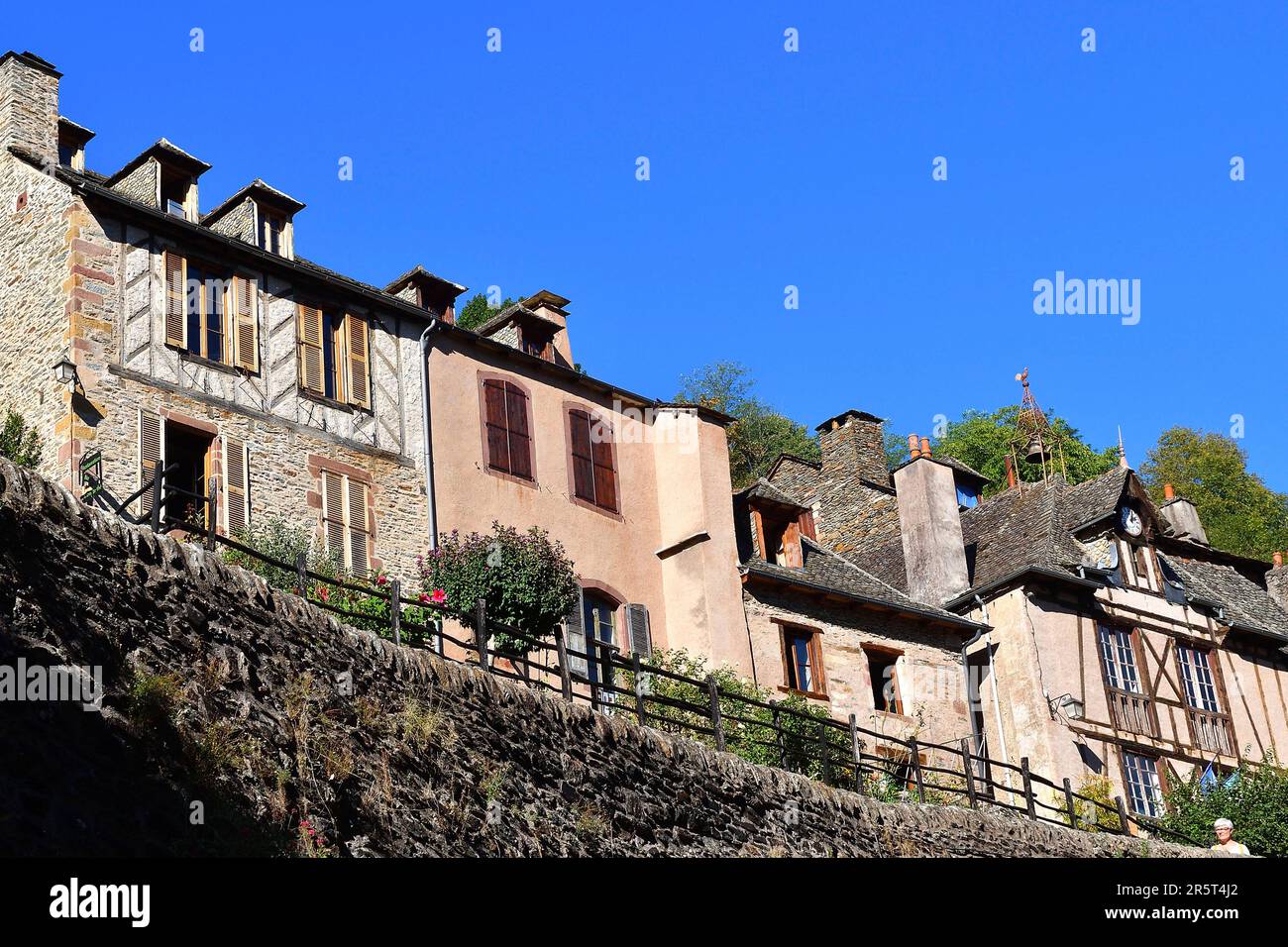 France, Aveyron, Conques, labelled Les Plus Beaux Villages de France