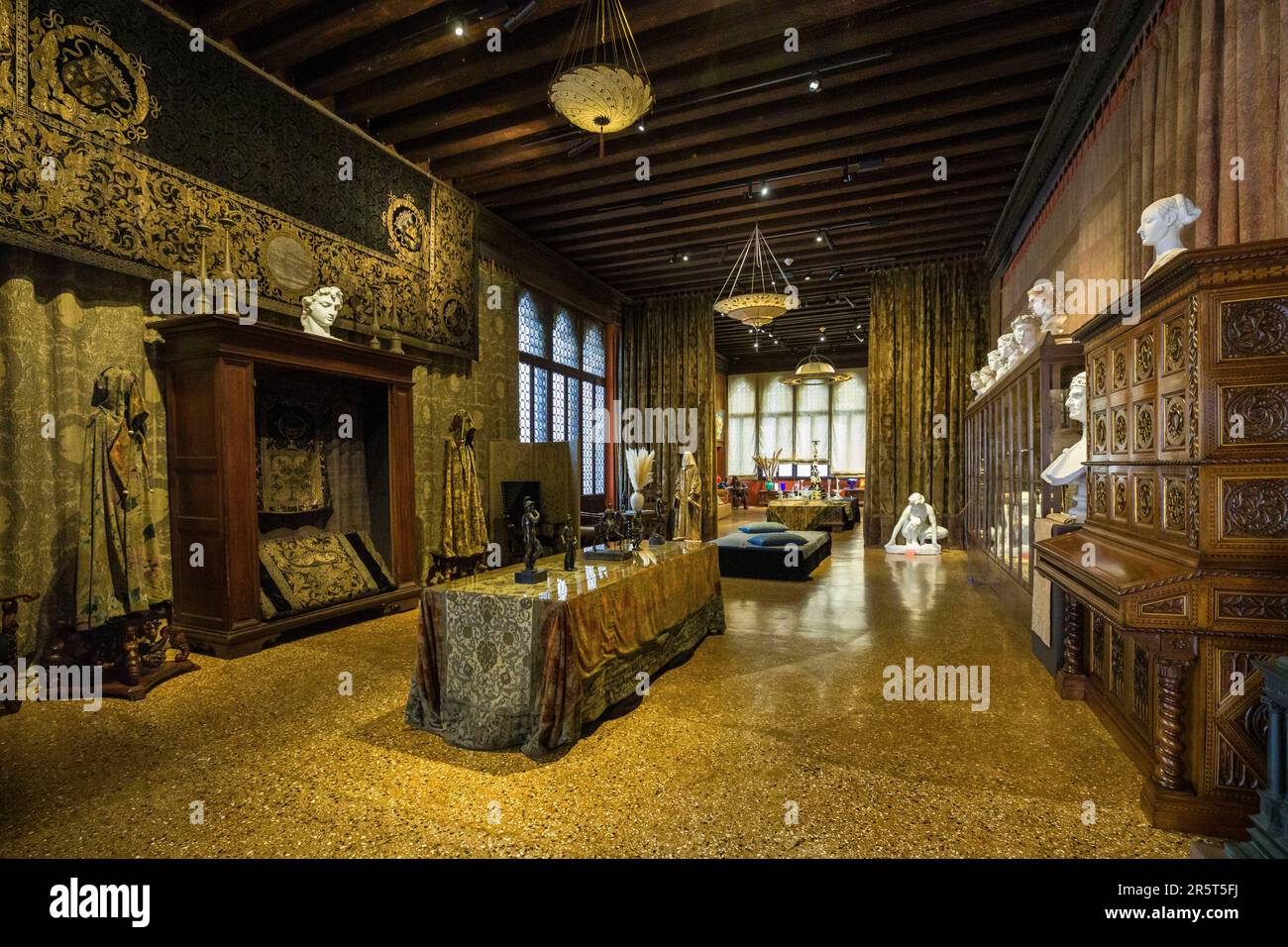 Italy, Veneto, Venice, listed as World Heritage by UNESCO, Fortuny ...