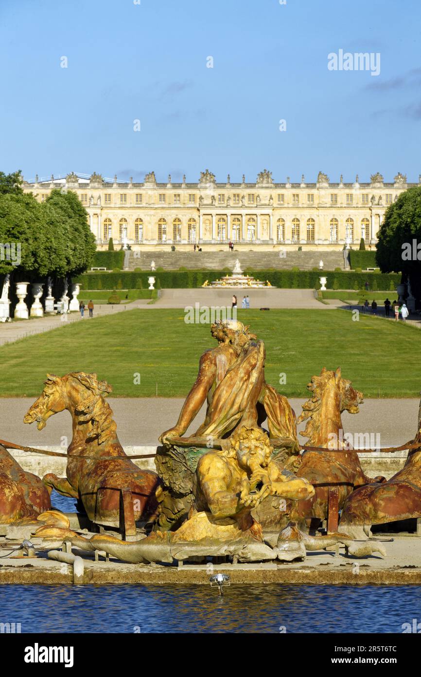 France, Yvelines, Versailles, Park Of The Palace Of Versailles ...