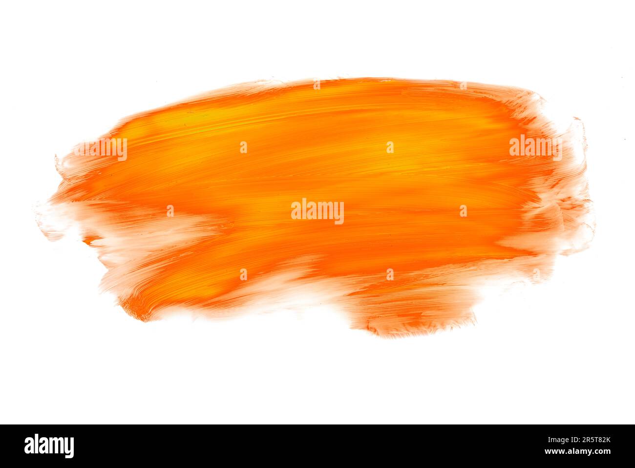 Oil Paint smudge isolated on white background Stock Photo Alamy