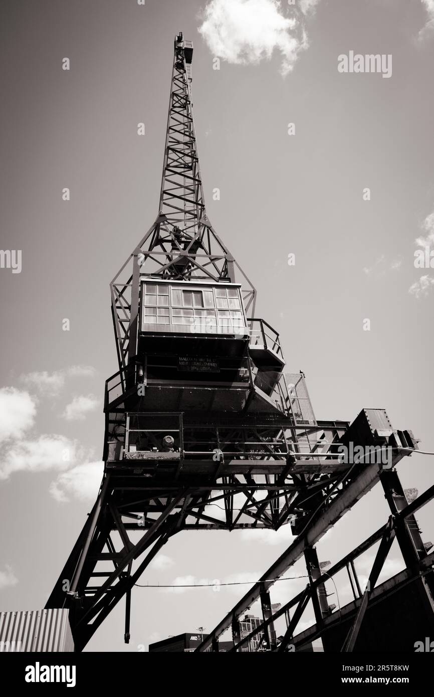 North wharf cargo shed and crane hires stock photography and images Alamy