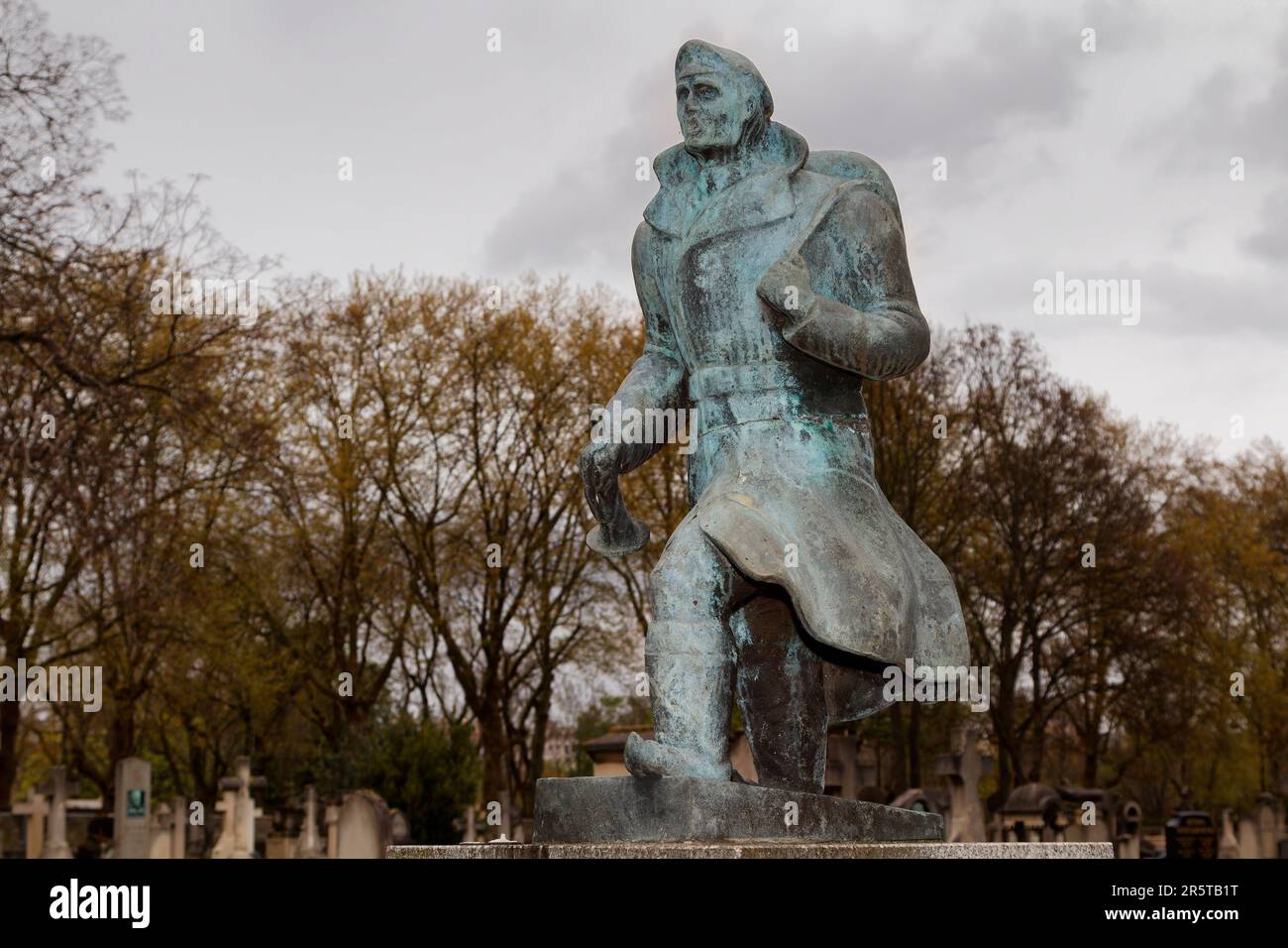Roussev An uniformed Nicolai Roussev striding and carrying a bugle ...