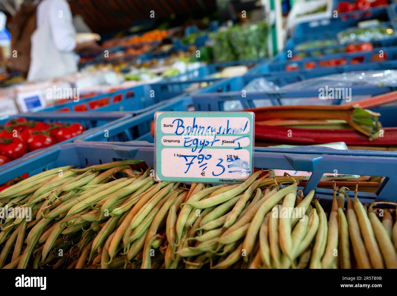 Munich, Germany. 05th June, 2023. Various fruits and vegetables are