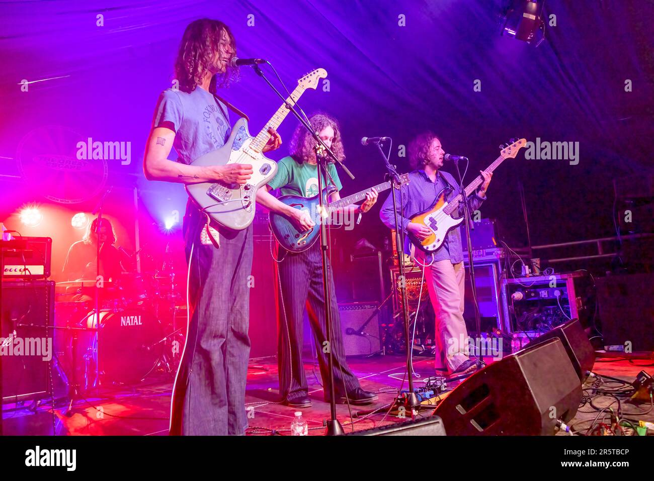 Brighton, City of Brighton & Hove, East Sussex, UK. Hutch performing at