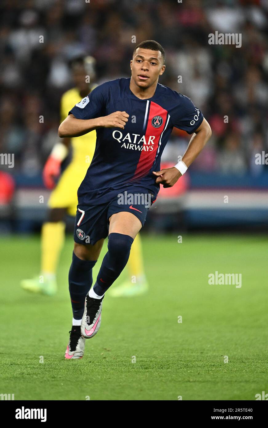 PARIS, FRANCE - JUNE 3: Kylian Mbappe of Paris Saint-Germain in