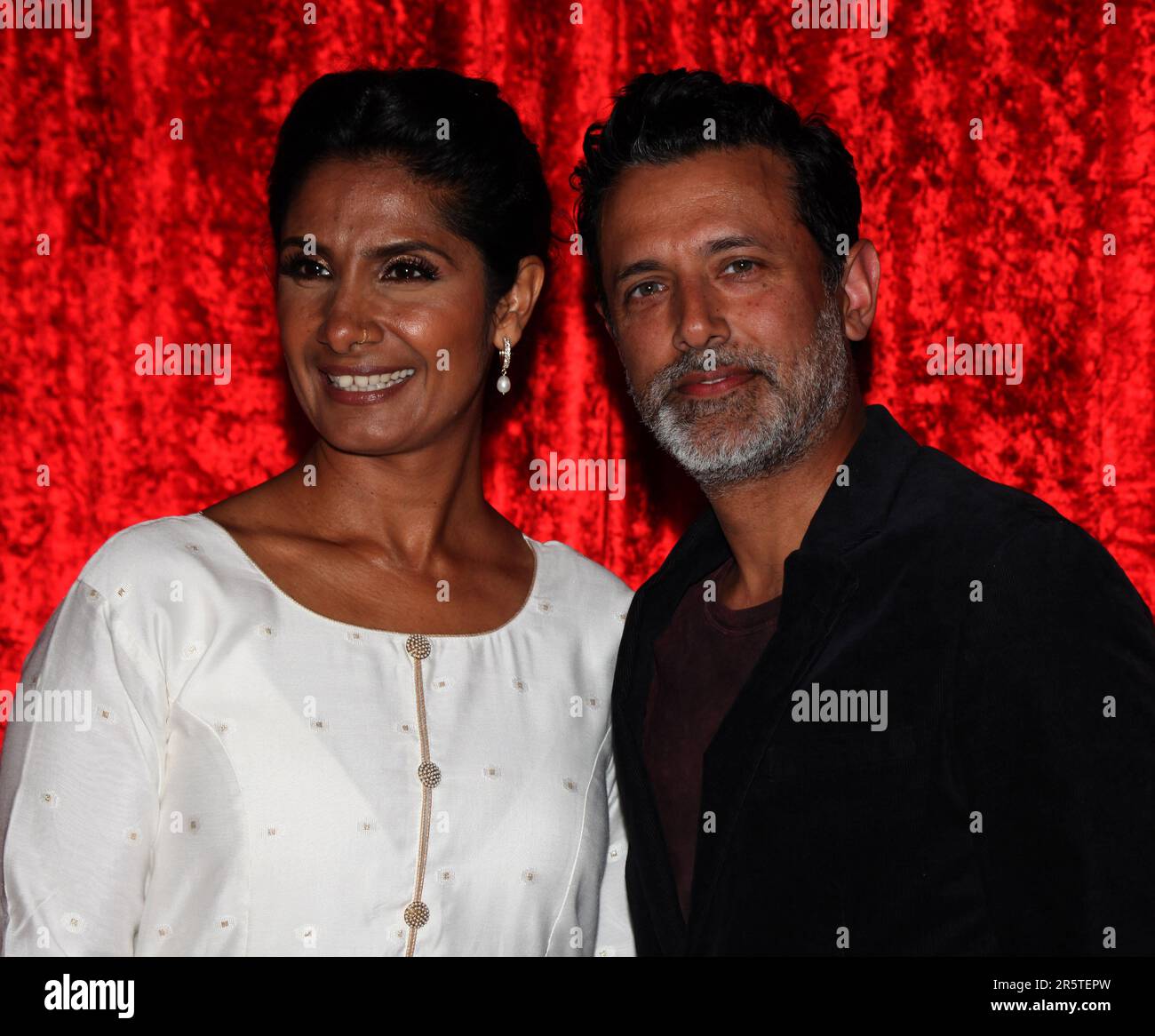 Manchester. UK. Balvinder Sopal (L) and Navin Choudhry at the British