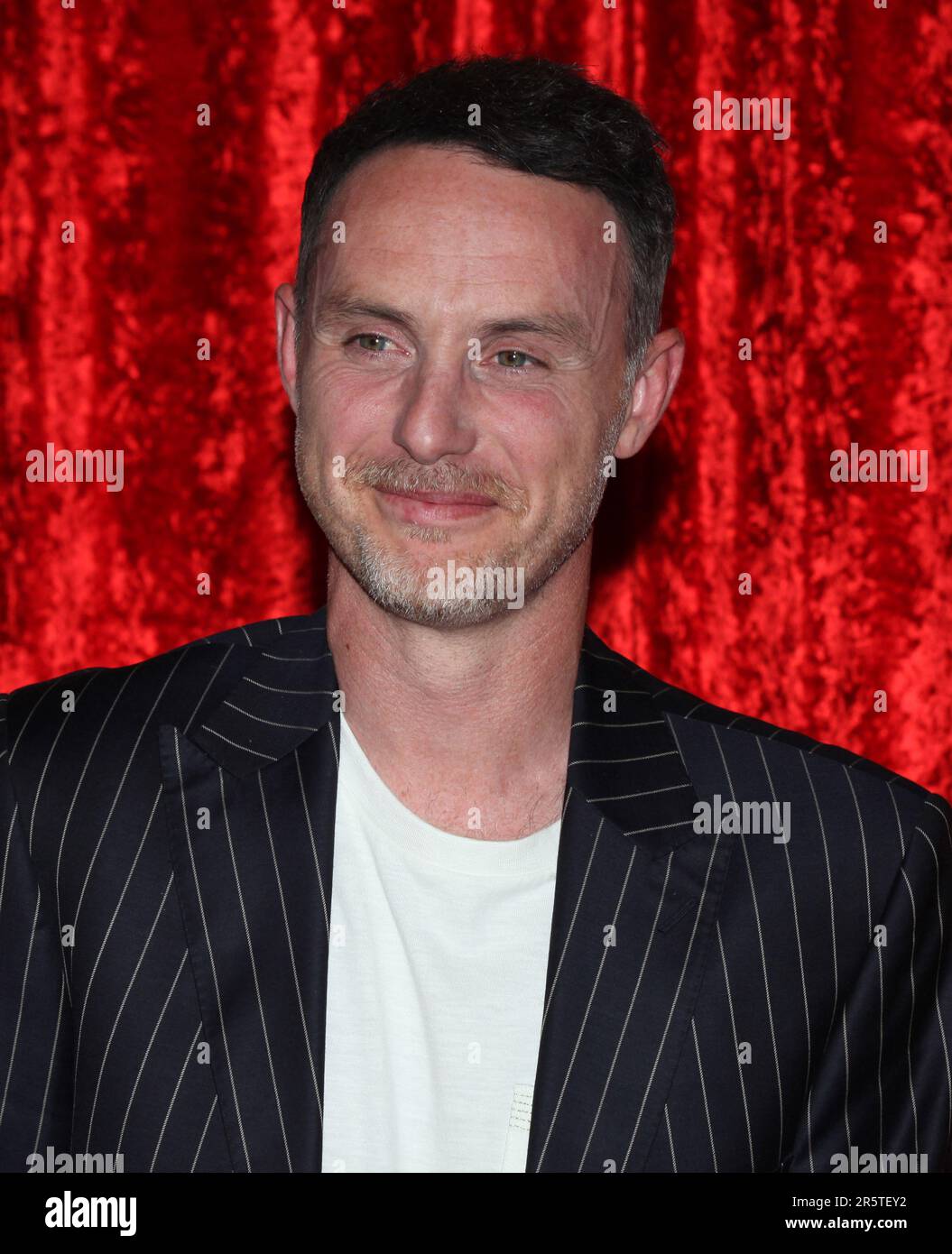 Manchester. UK. Greg Finnegan at the British Soap Awards 2023. The
