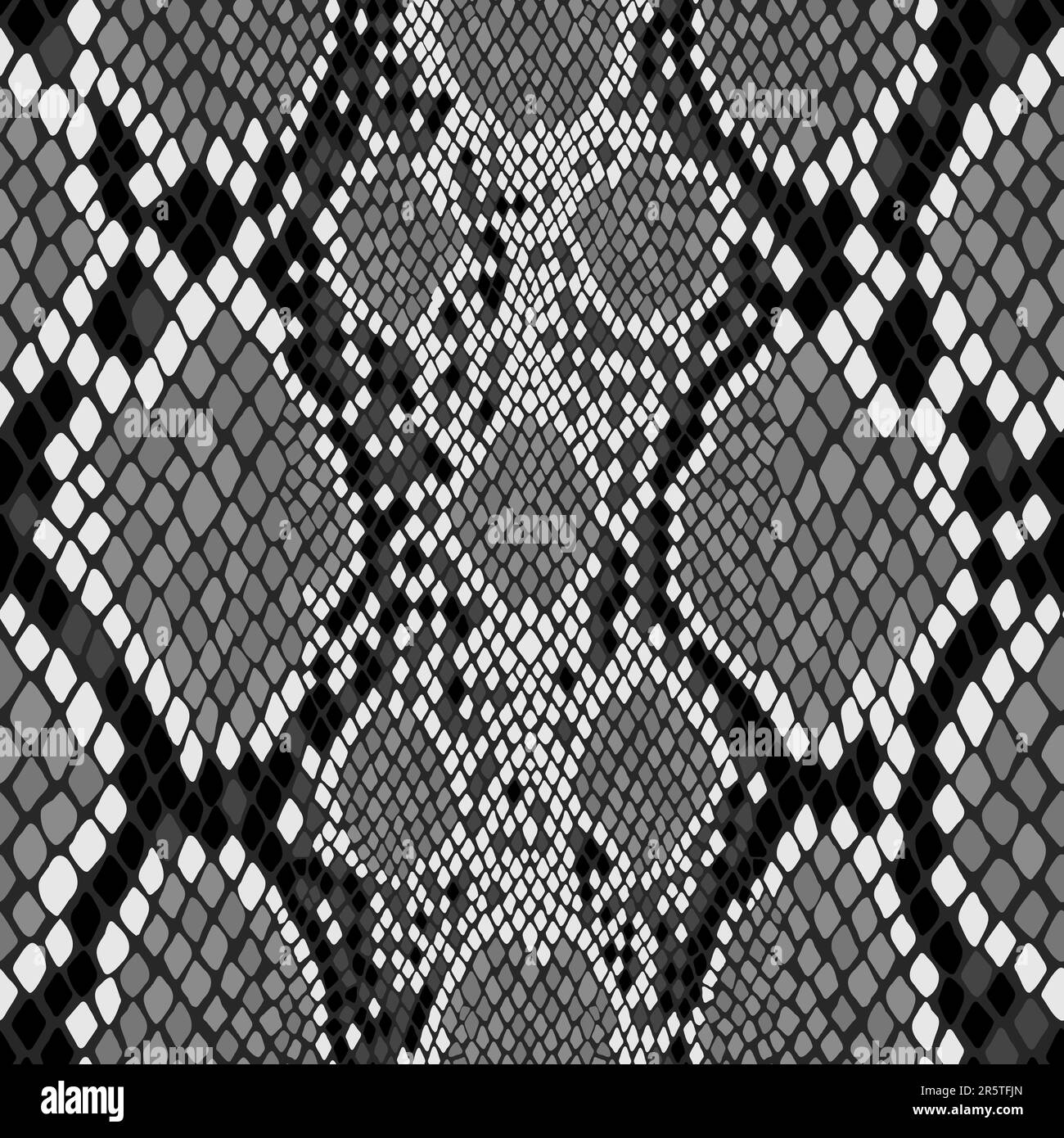 Seamless snake skin pattern. Vector exotic african animal texture Stock ...