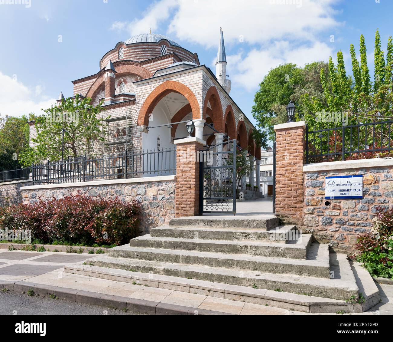 Rum Mehmed Pasha Mosque, an old Ottoman mosque located in Uskudar