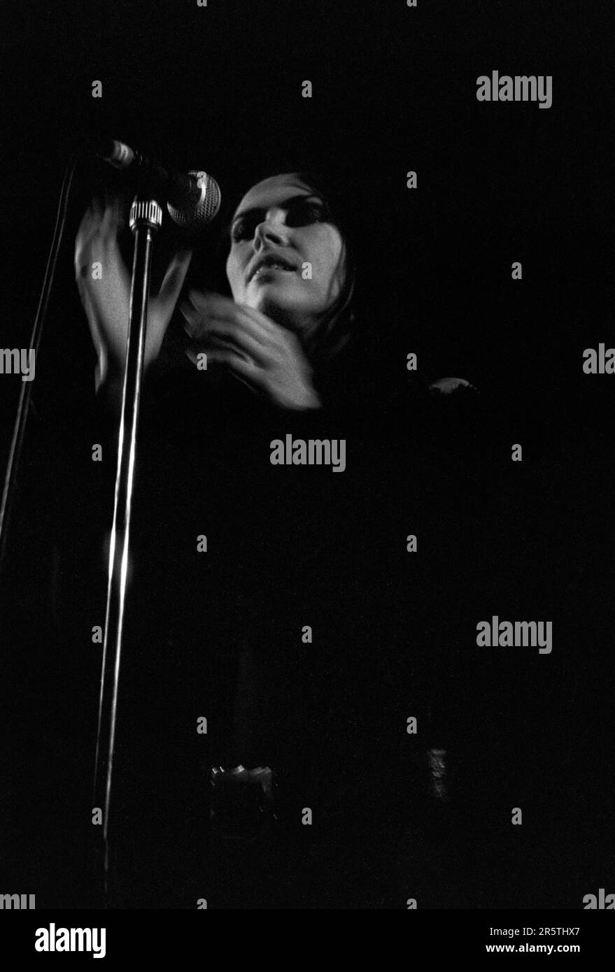 Toni Halliday from the band Curve, playing live at Bristol University