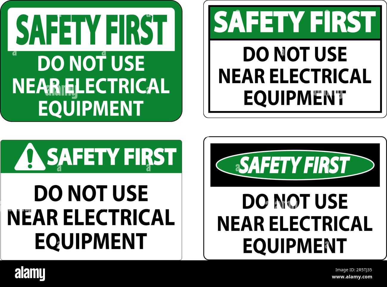 Electrical safety device Stock Vector Images Alamy