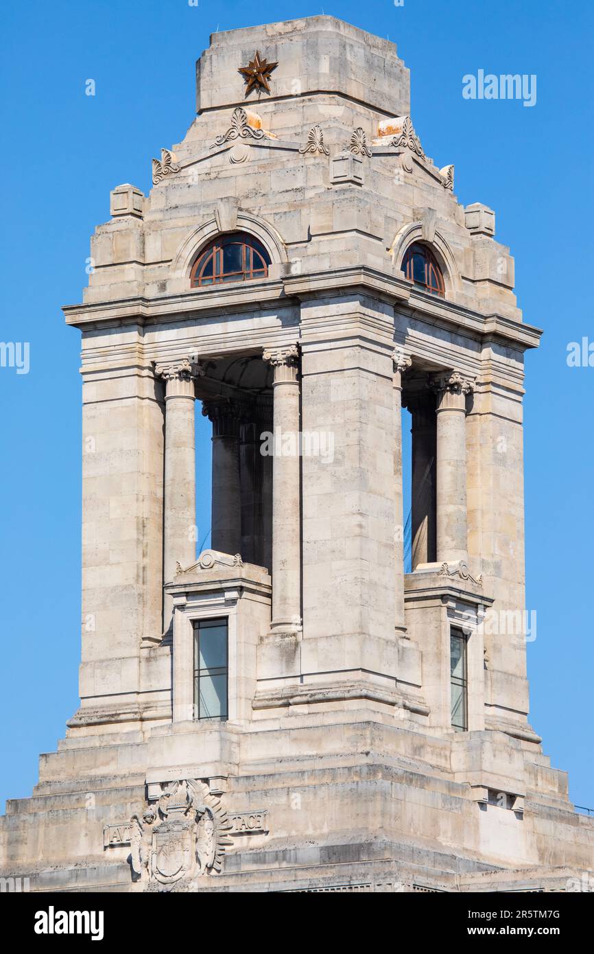 Freemasons Hall, on Great Queen Street in London, UK - the HQ of the United Grand Lodge of England and the Supreme Grand Chapter of Royal Arch Masons Stock Photo