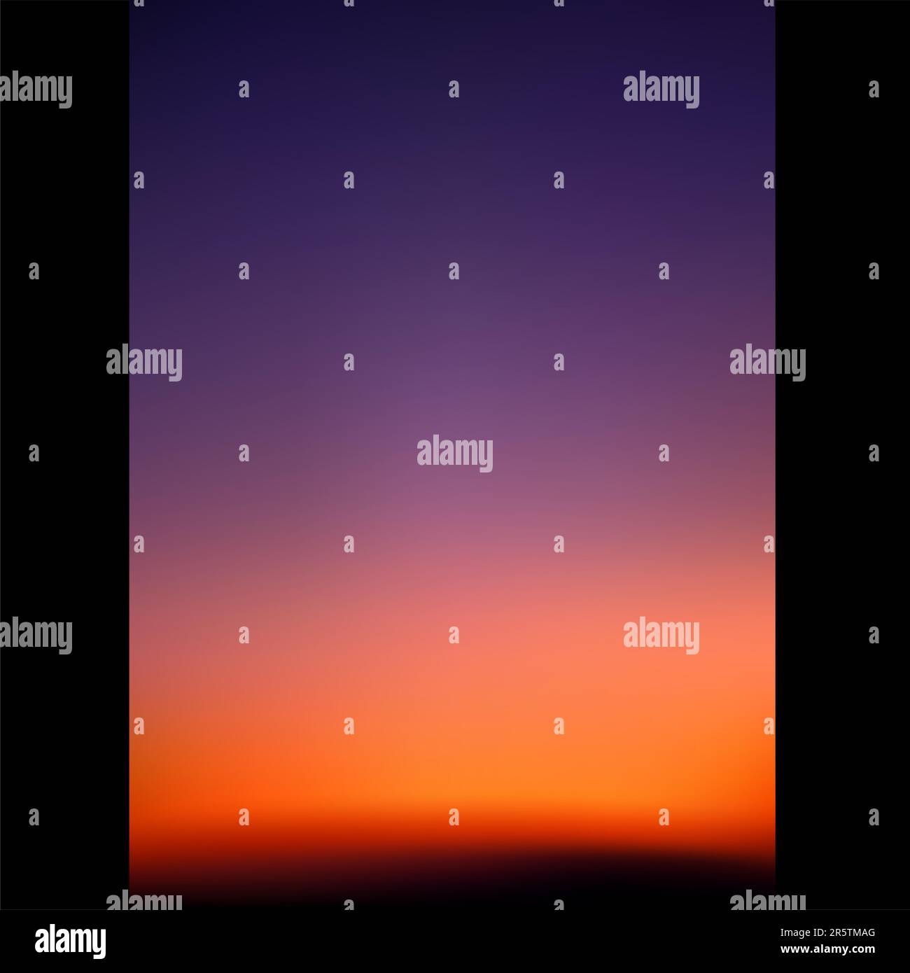 Sunrise 01 - Coloured vector illustration Stock Vector