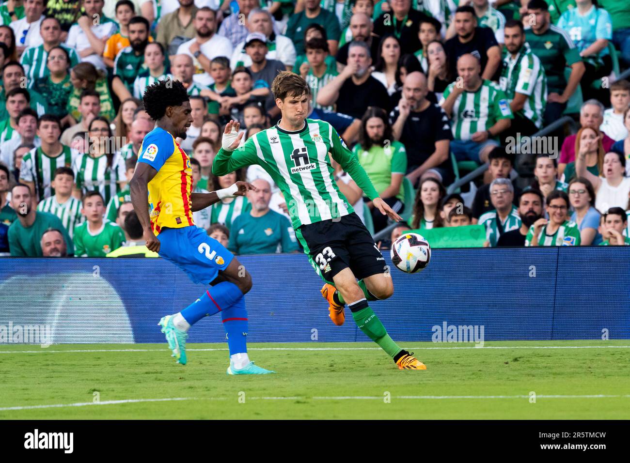 Gabriel Paulista of Valencia CF during the Copa del Rey match between Real  Betis and Valencia CF played at La Cartuja Stadium on April 23, 2022 in  Sevilla, Spain. (Photo by Antonio