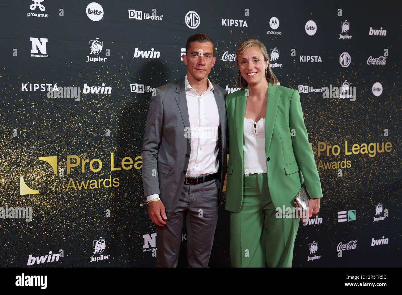 Brussels, Belgium. 05th June, 2023. Referee Jonathan Lardot pictured during the Pro League Awards, organized by the Pro League in Brussels, Monday 05 June 2023. BELGA PHOTO VIRGINIE LEFOUR Credit: Belga News Agency/Alamy Live News Stock Photo