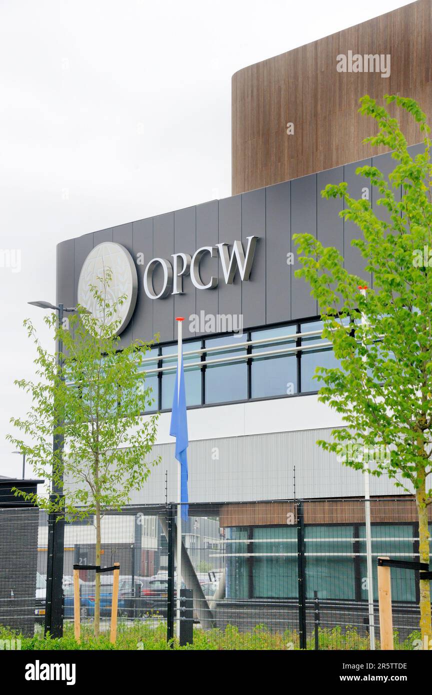 Nootdorp, Netherlands - June 06, 2023: The new building of the ...