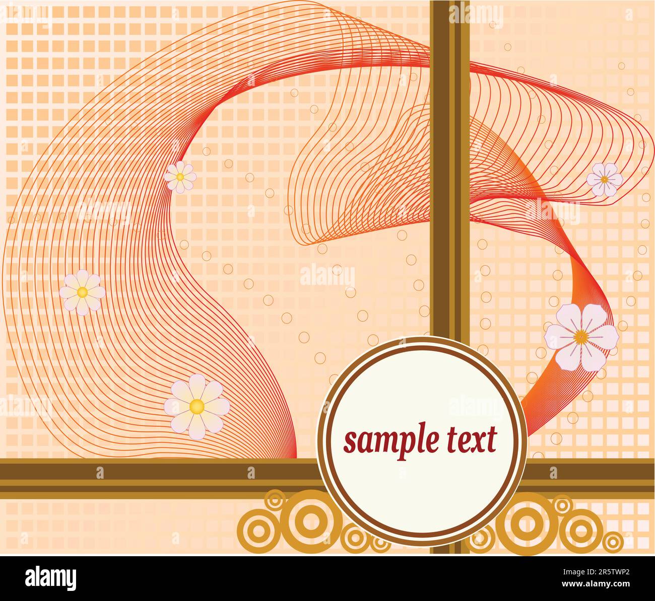 Abstract floral art design vector illustration Stock Vector Image & Art ...