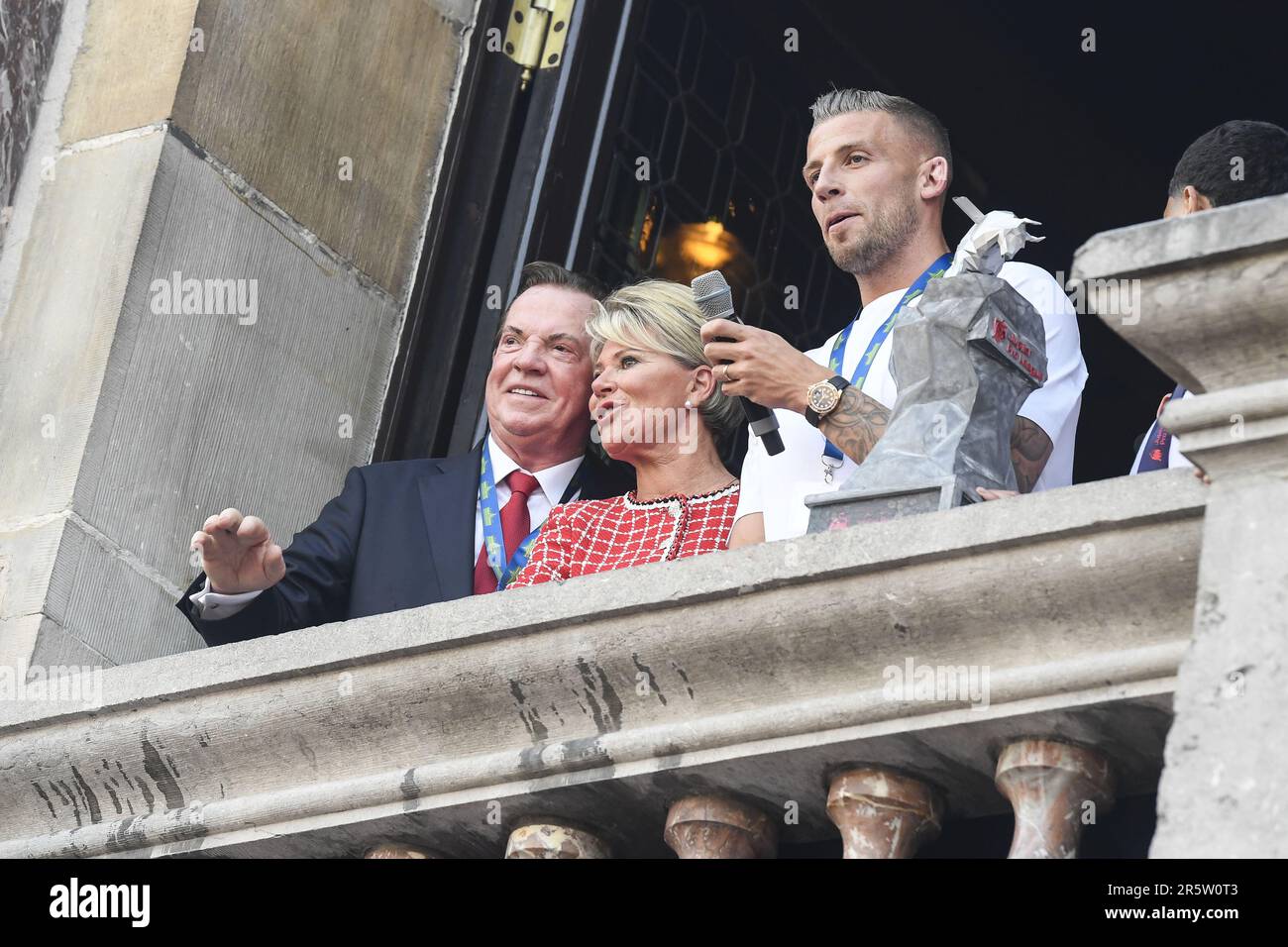 Antwerp, Belgium. 05th June, 2023. Antwerp owner Paul Gheysens his wife