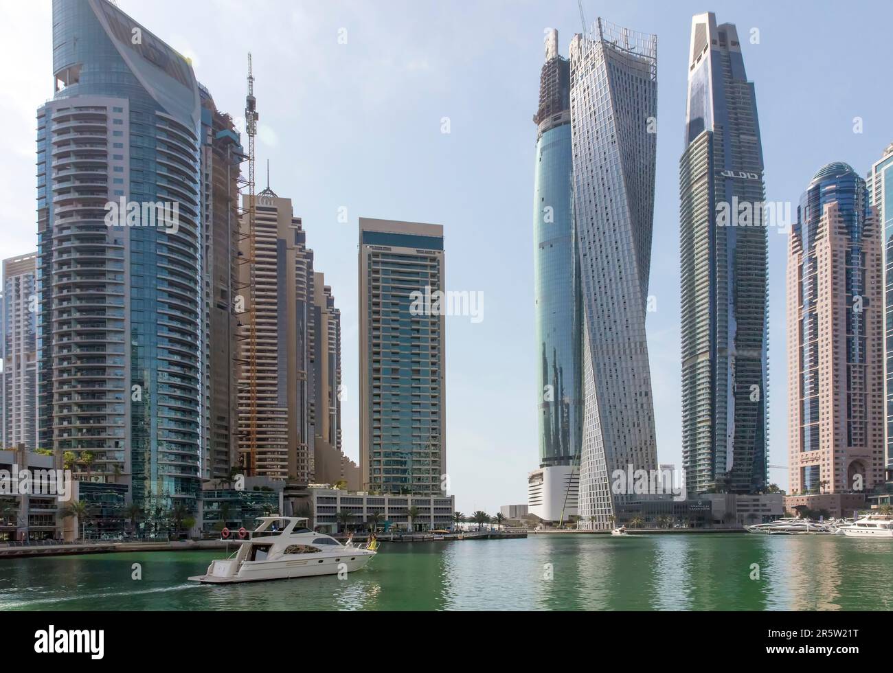 Dubai Marina, Dubai, UAE Stock Photo