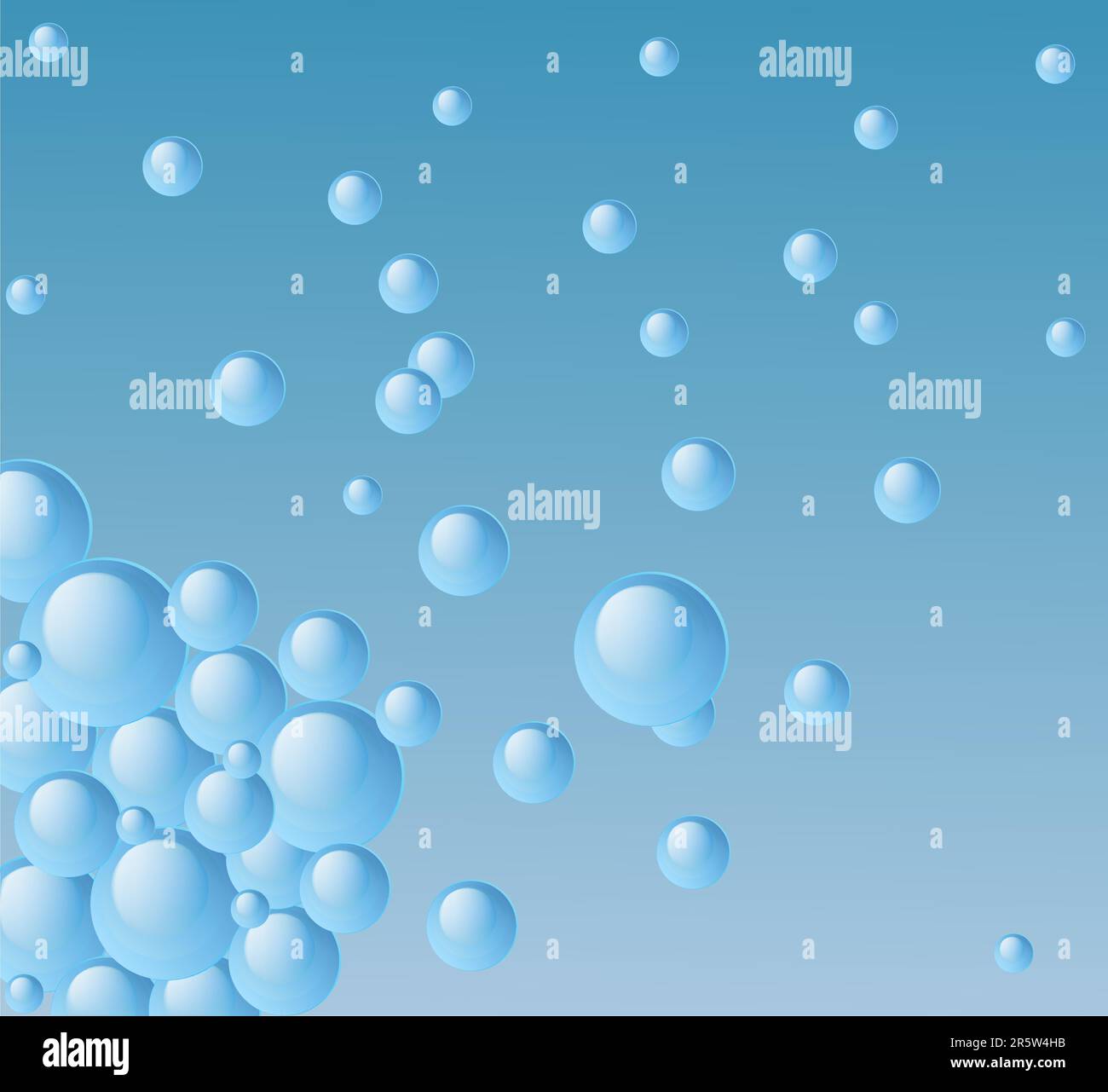 Abstract blue background - vector Stock Vector Image & Art - Alamy