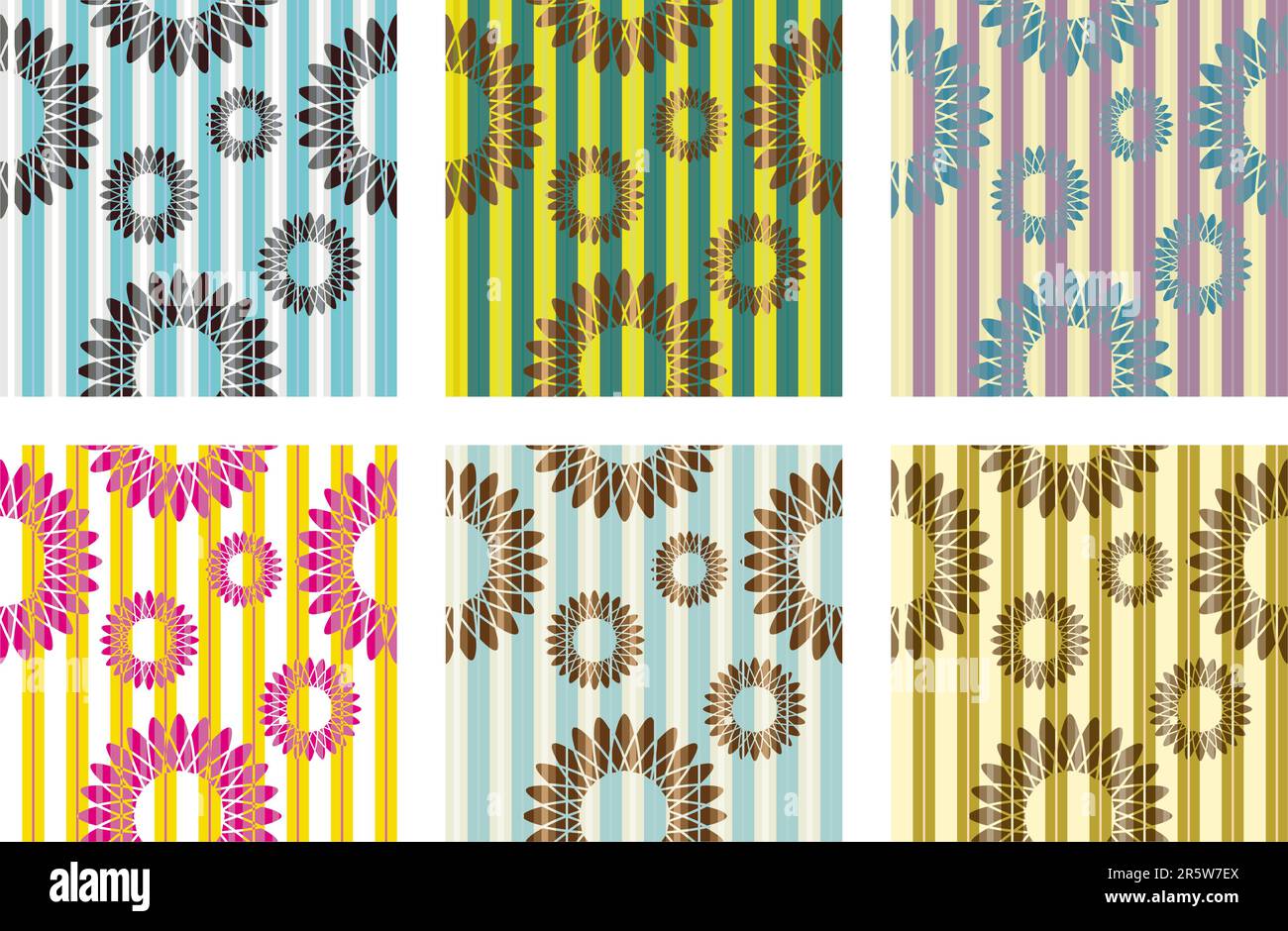 vector illustration - seamless floral pattern Stock Vector Image & Art ...