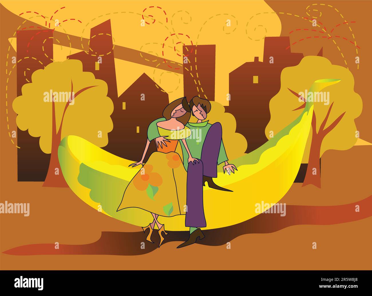 family life illustration Stock Vector Image & Art - Alamy