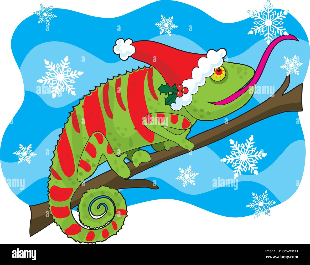 Lizard On A Tree Stock Vector Images Alamy lizard-on-a-tree-stock-vector-images-alamy