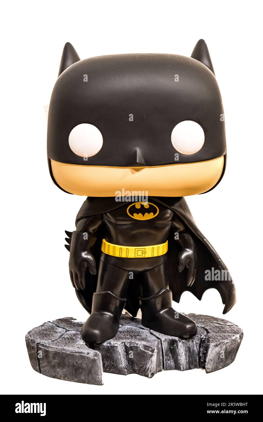 Large size funko pop figure of the character batman, from the comics