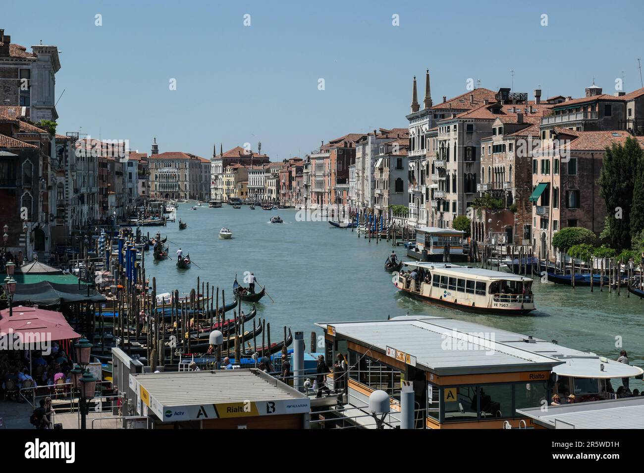 Venedig,  Canal Grande // Venice, Canal Grande Stock Photo