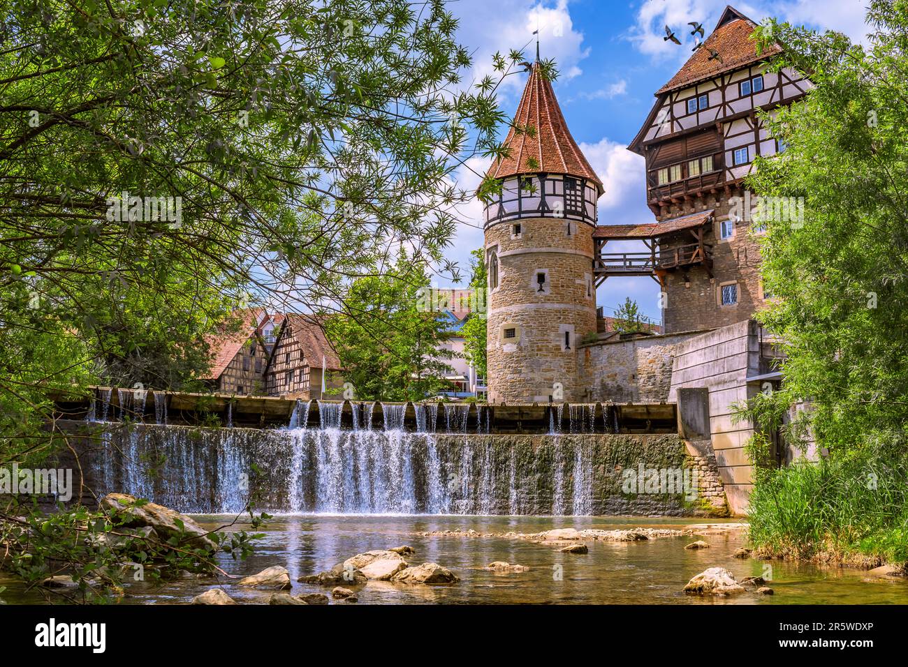 BADEN-WÜRTTEMBERG : ZOLLERNSCHLOSS BALINGEN Stock Photo