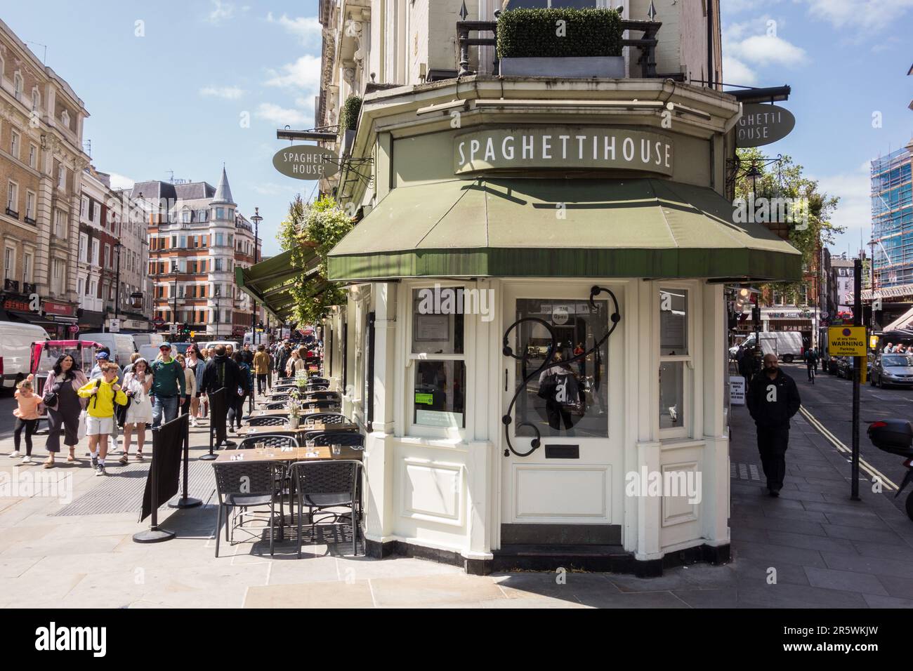 Spaghetti House signage, 24 Cranbourn Street, Leicester Square, London
