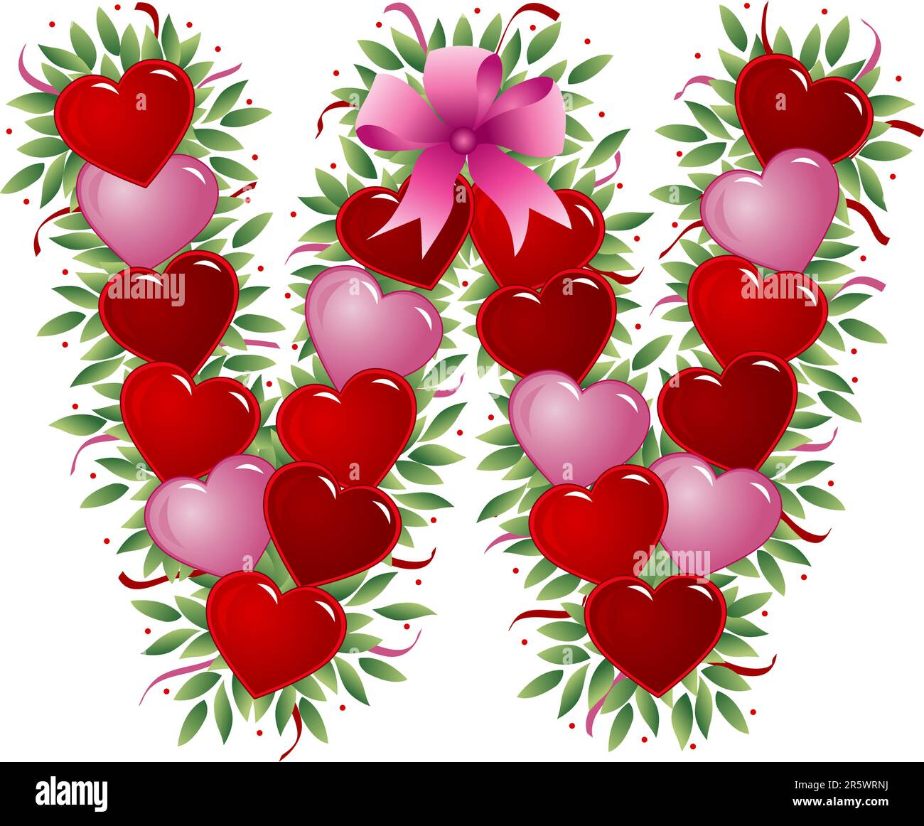 Bow w Stock Vector Images - Alamy
