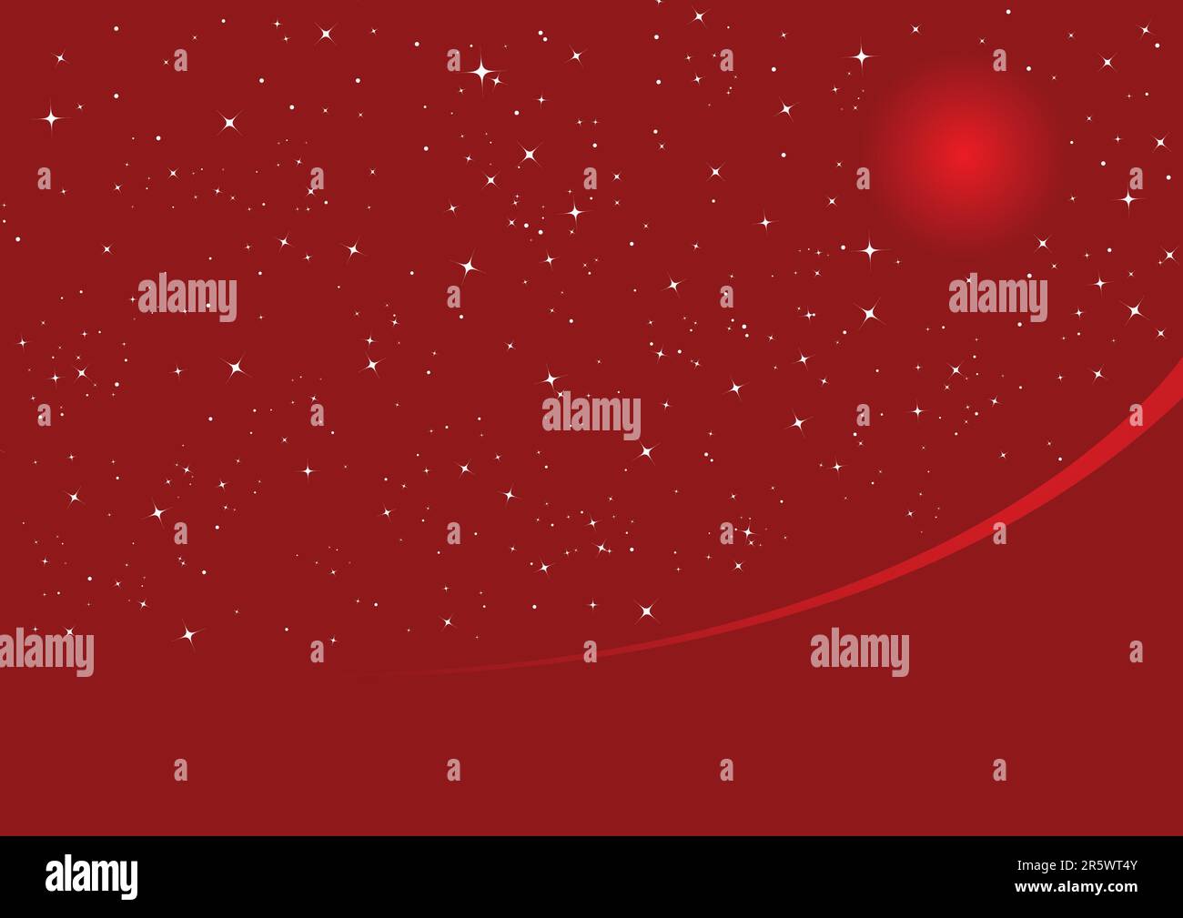 Abstract night background with space for text, vector illustration ...