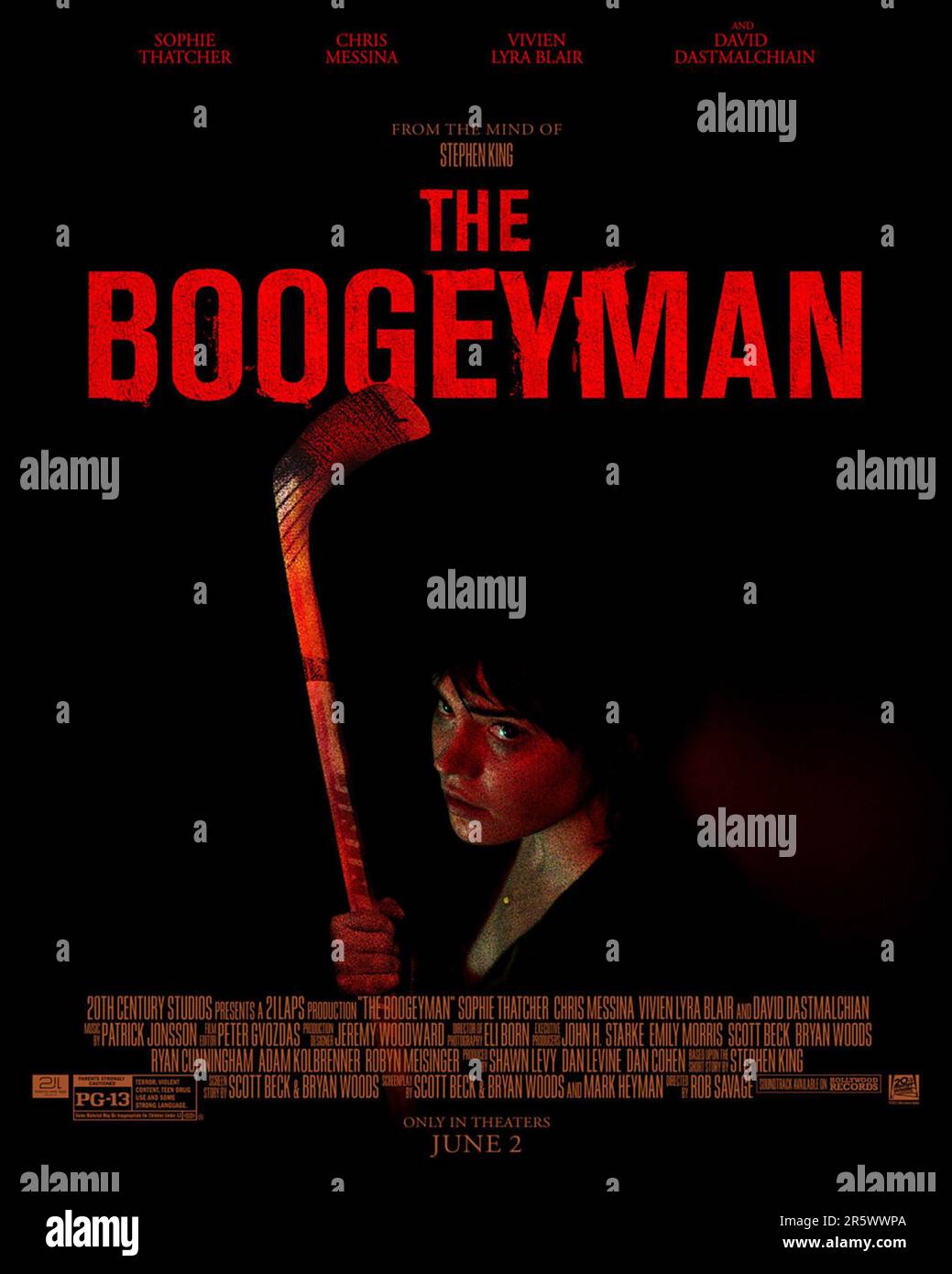 THE BOOGEYMAN, US poster, Sophie Thatcher, 2023. © 20th Century Studios