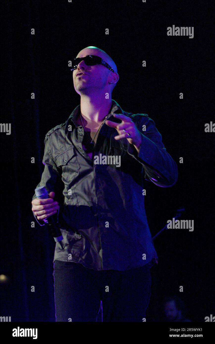 Ed Kowalczyk of Live, onstage in Australia at Live’s Sydney