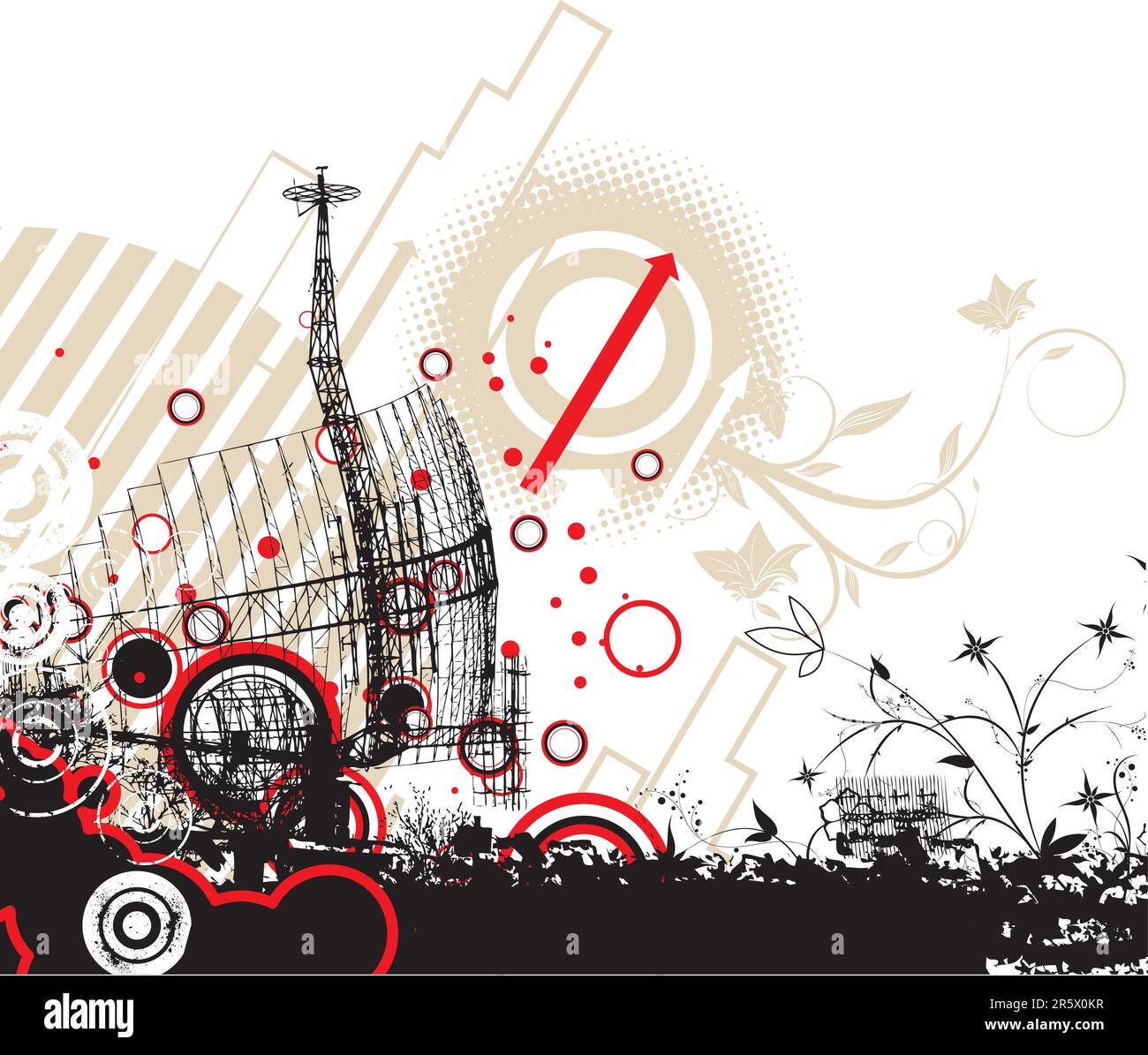 Vector abstraction. Can be used as a design element Stock Vector Image ...