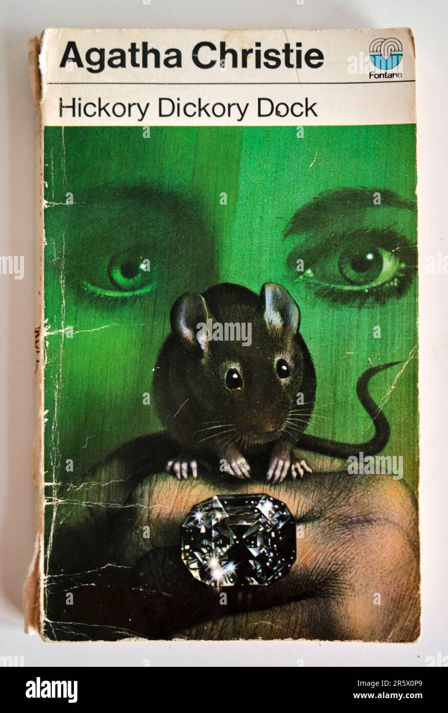 Hickory Dickory Dock by Agatha Christie Paperback Book Stock Photo