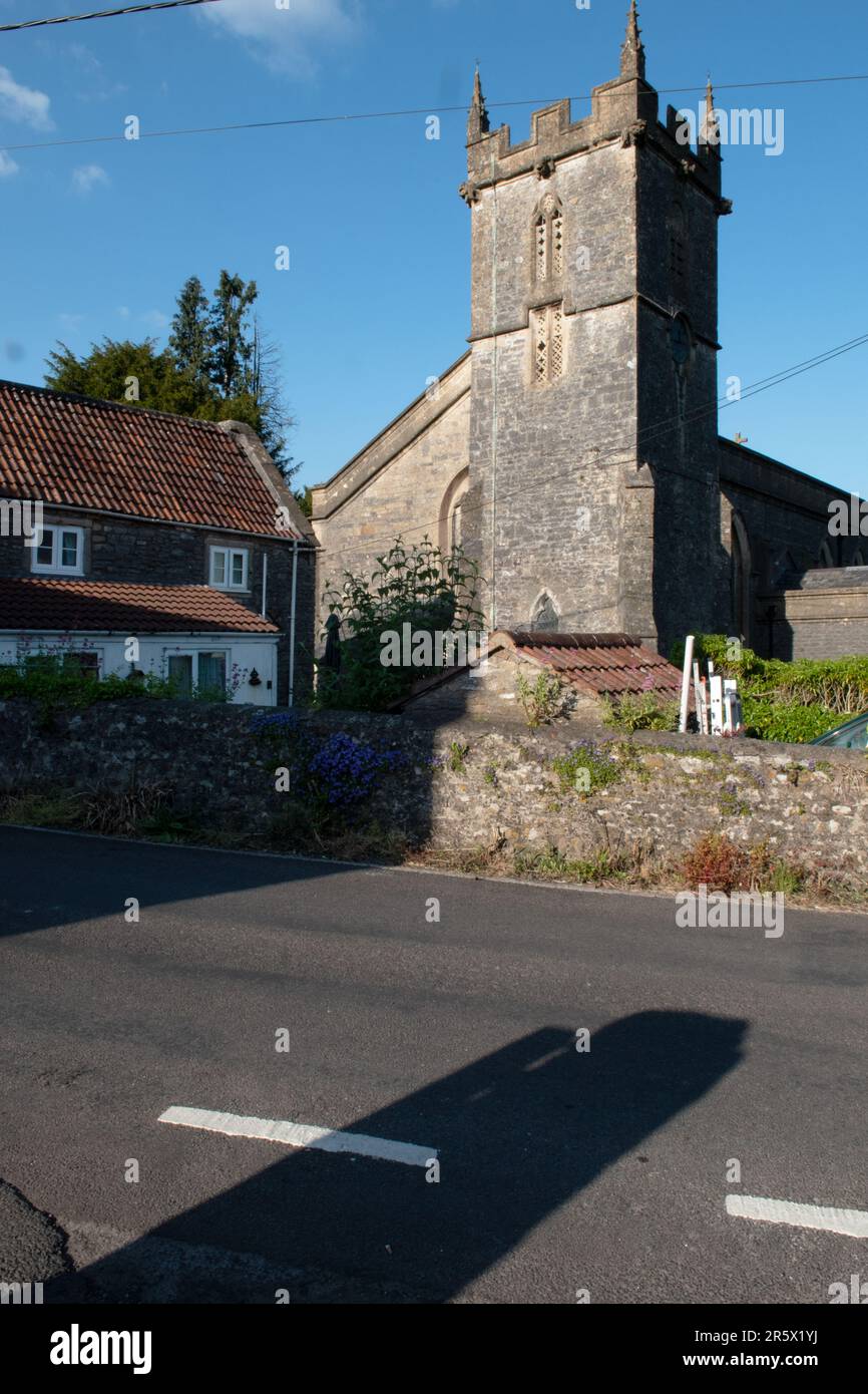 The Church of St Michael, Stoke St Michael, Somerset, England, UK Stock