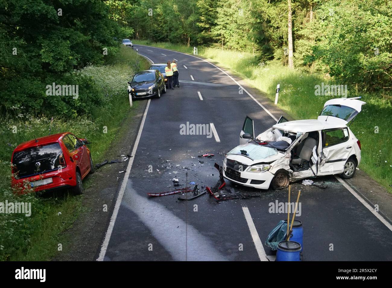 Man Collide Man collide with car hi-res stock photography and images - Alamy