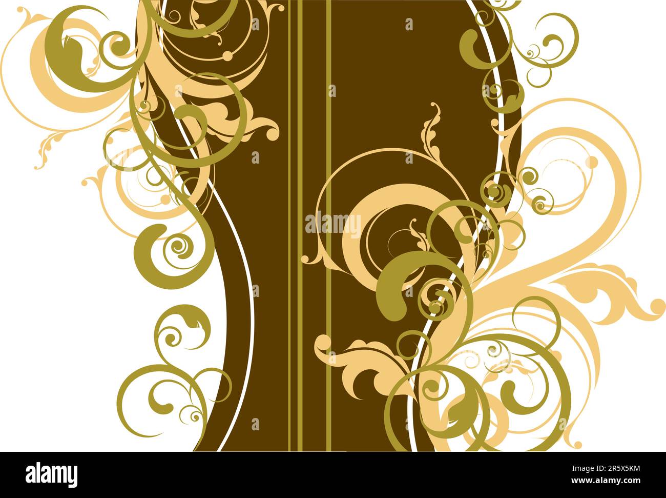 Floral vector illustration for design Stock Vector Image & Art - Alamy