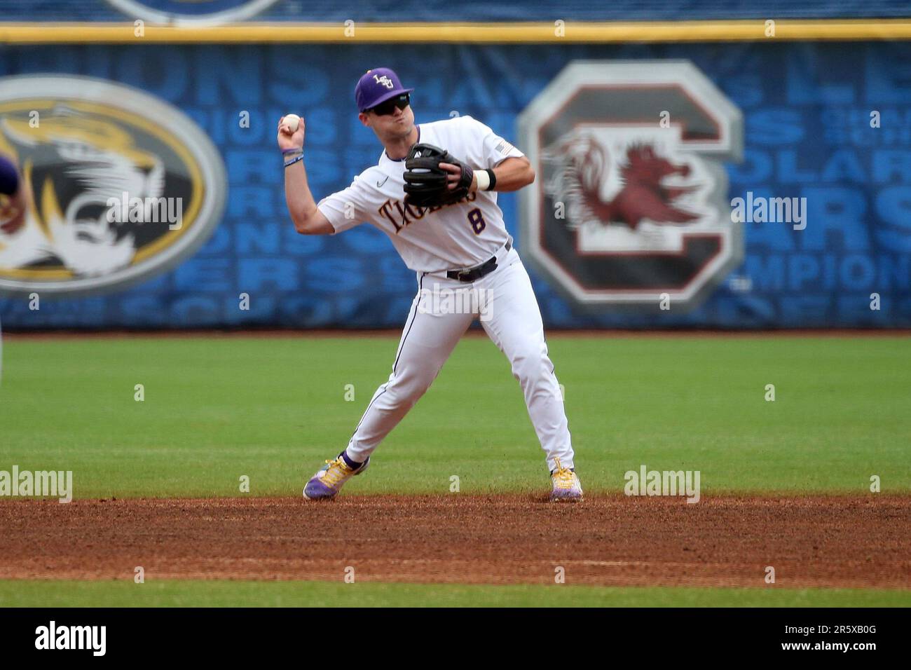HOOVER, AL MAY 24 LSU Tigers infielder Gavin Dugas (8) during the
