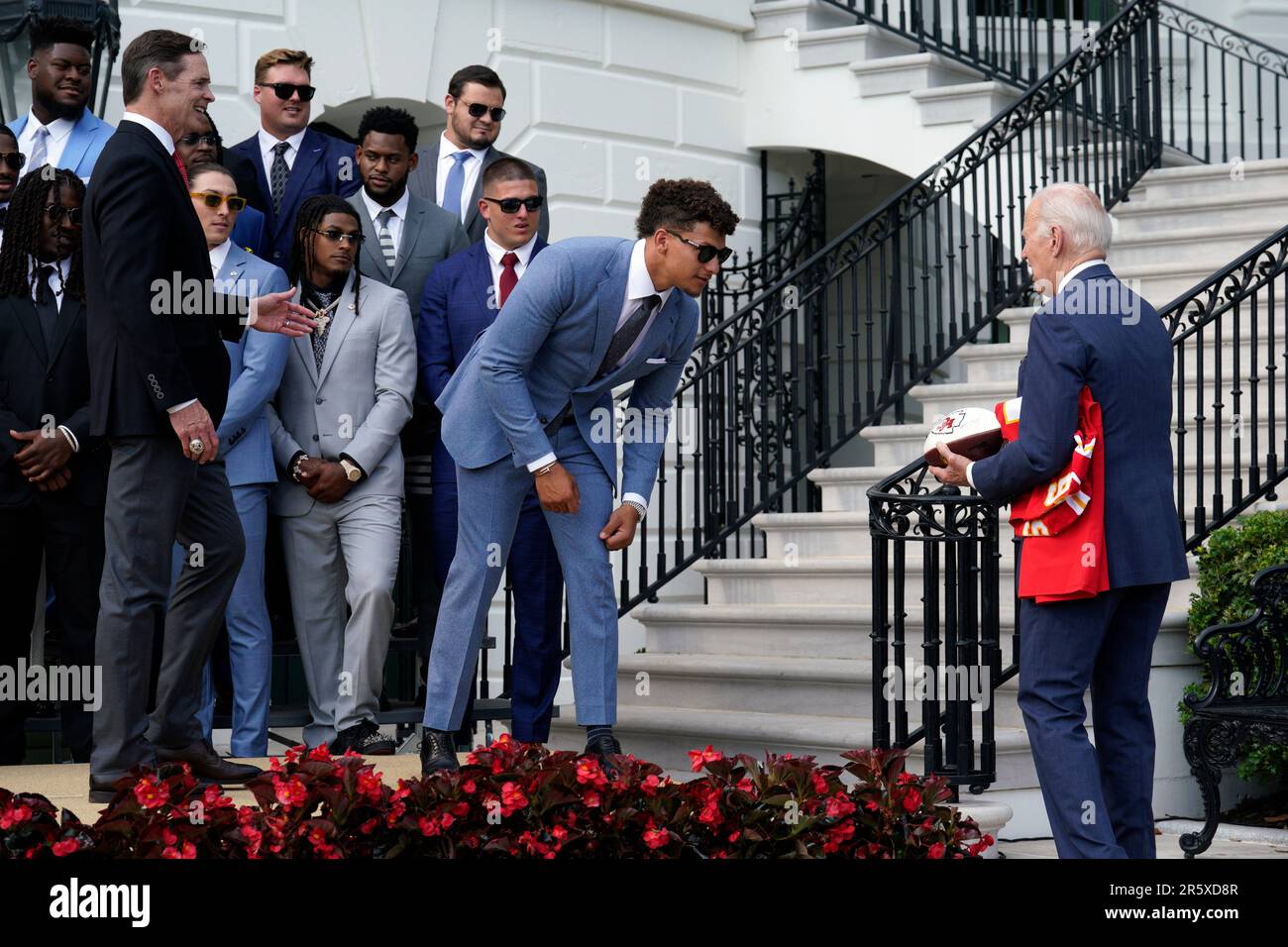 Biden welcomes Super Bowl champion Kansas City Chiefs to the White House, Sports