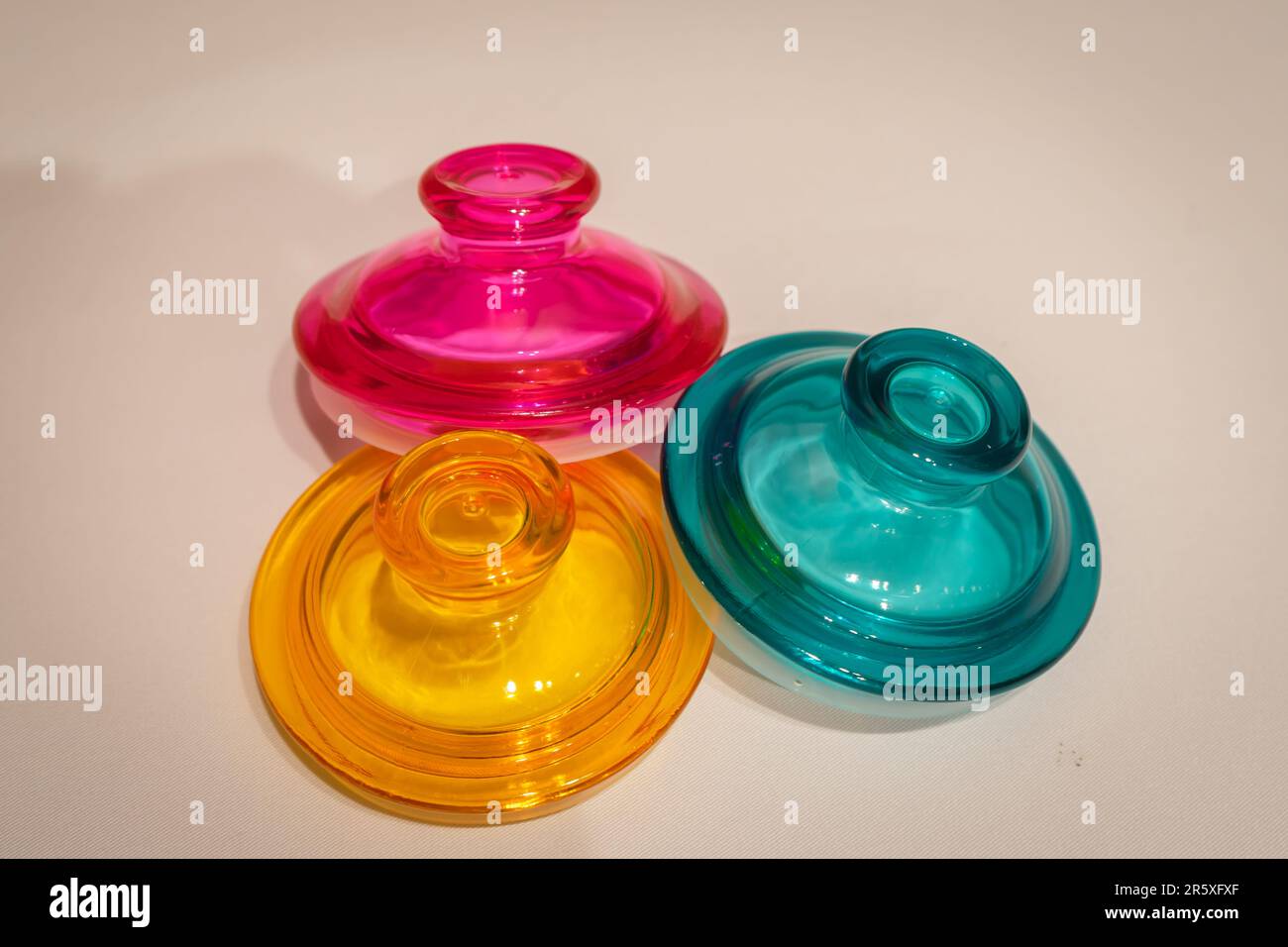 Colorful Glass Jars with Lids are perfect for storing and organizing a