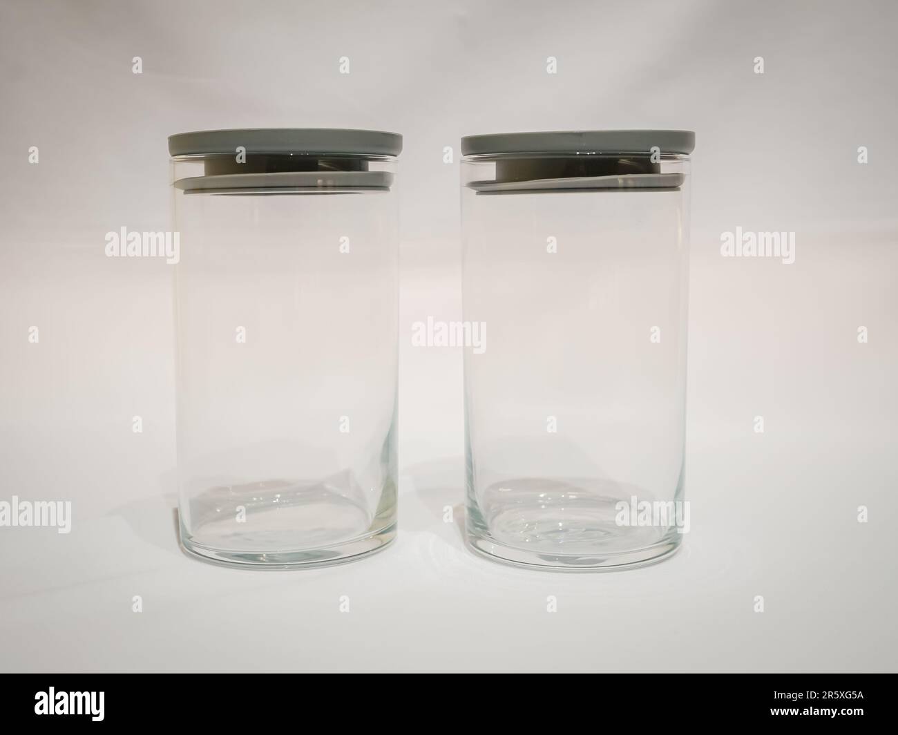 GreyLidded Jars are a modern and minimalist storage solution that