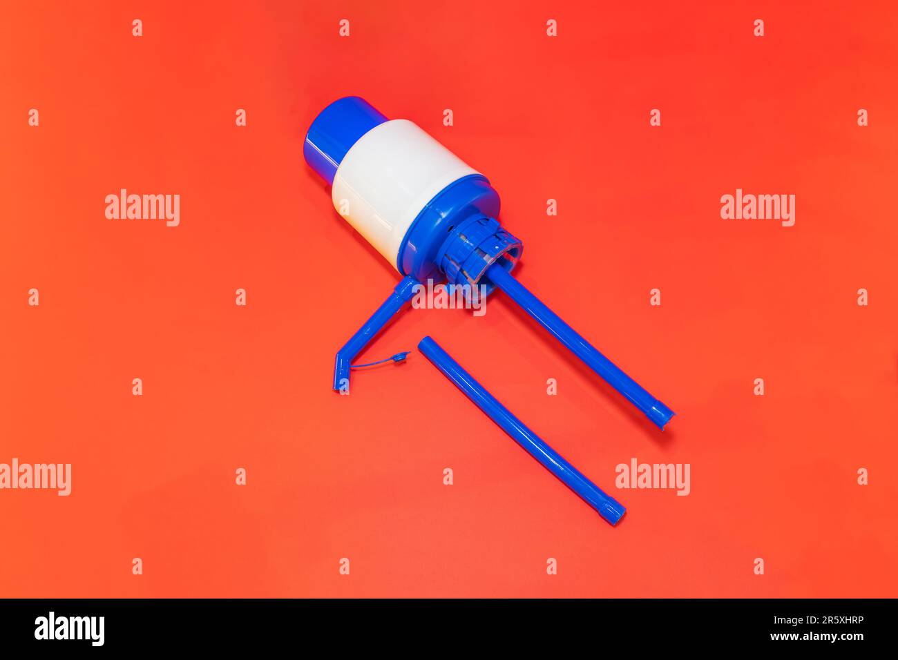 The Blue Water Jug Pump is a convenient and efficient water dispenser