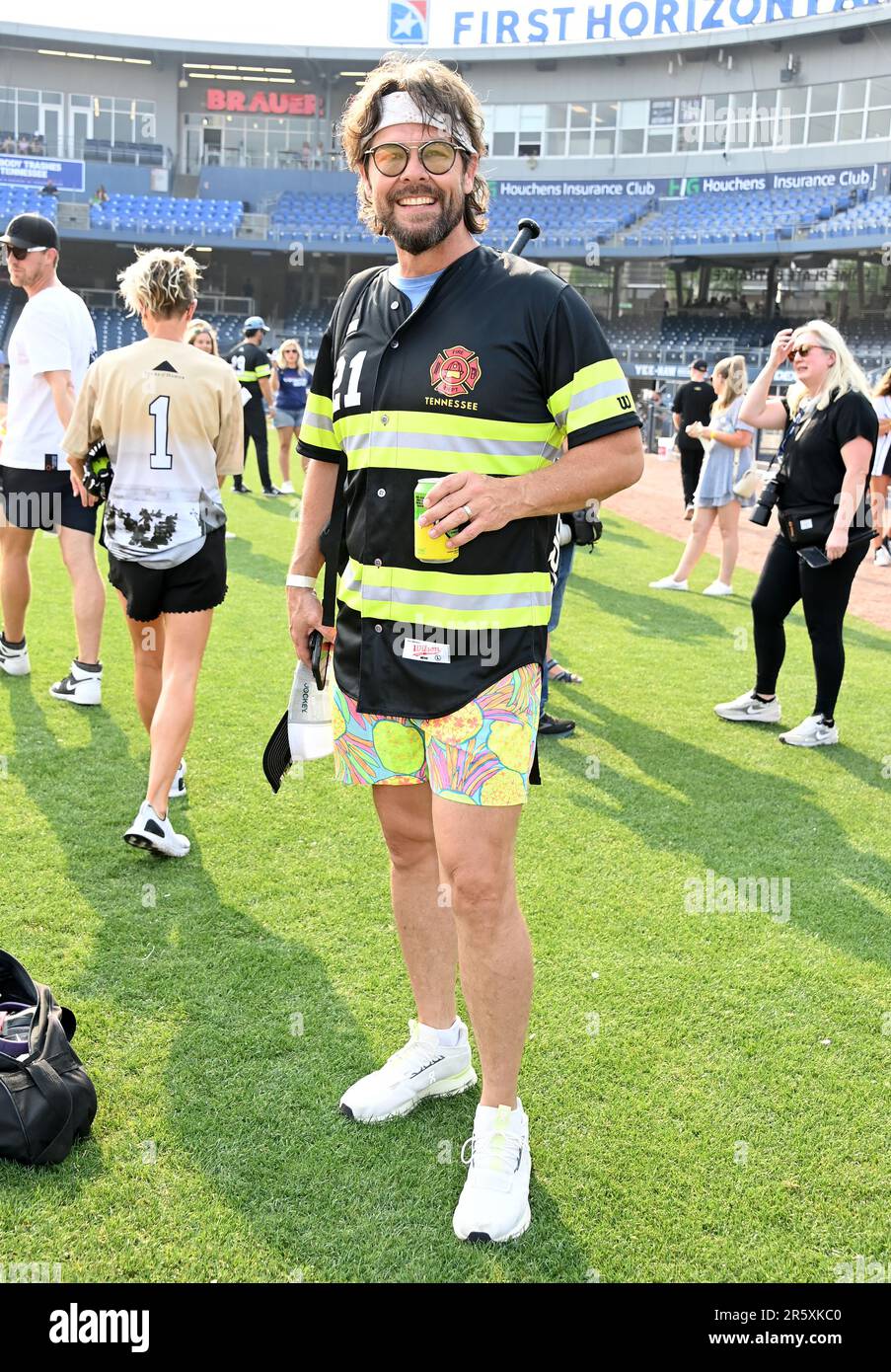 Nashville, USA. 05th June, 2023. Jason Crabb on the field at the Folds